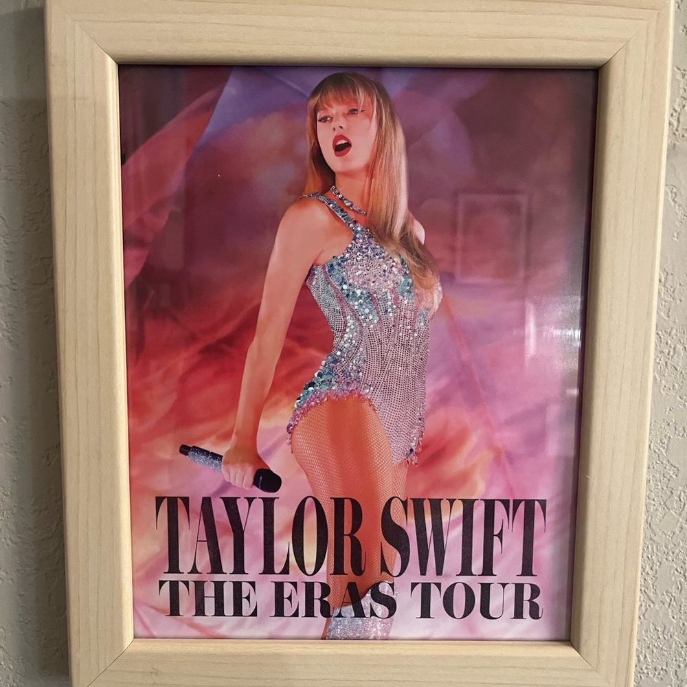 Taylor Swift The Eras Tour Framed Poster